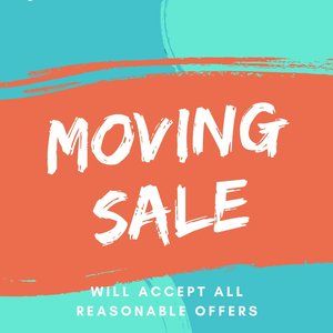 MOVING SALE!